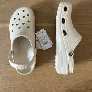 NWT Crocs - Classic White M10/W12
